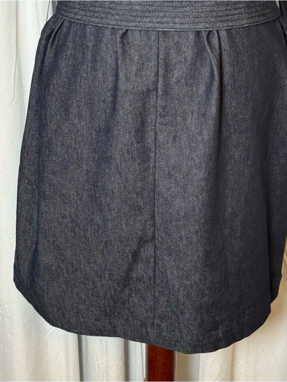 Theory Belted Shift Dress Navy Classic Jean Size 12 NWT - Picture 13 of 15